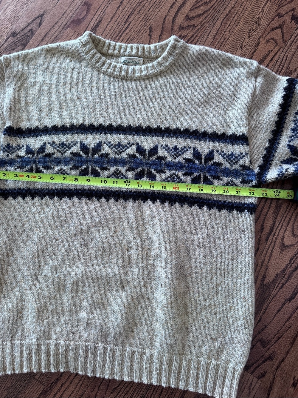 Men's St. John’s Bay Wool Blend Crewneck Sweater Large - Picture 5 of 6